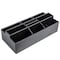 Dacasso Black Leatherette Remote Control Organizer AG-1395 - alternate 1